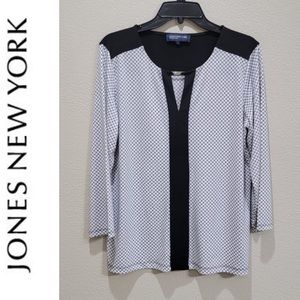 🔴 Jones New York blouse size L